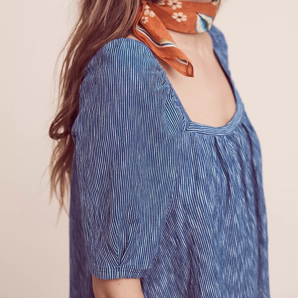 Anthropologie Postmark Darra Peasant Top. Size XS - Picture 5 of 10